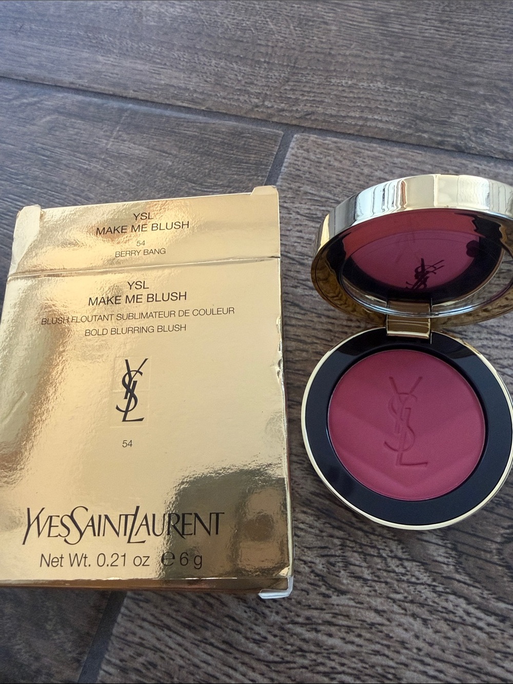 Yves Saint Laurent Make Me Blush — Berry Rose Blush Compact